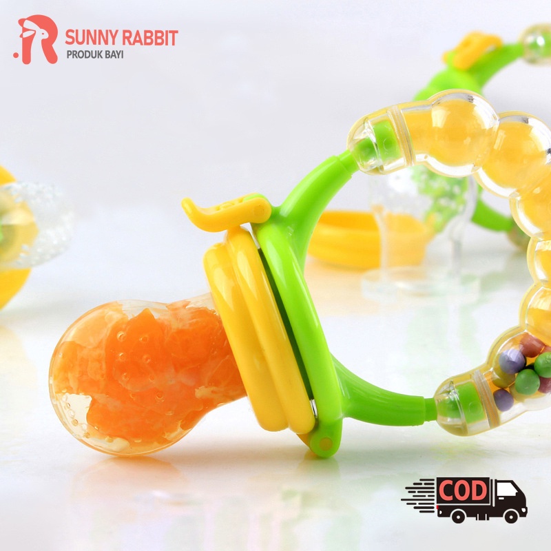Empeng Dot Buah Anak Bayi Baby Fruit Feeder Rattle Teether Kompeng Pacifier Gigitan Bayi (B30-38-39)
