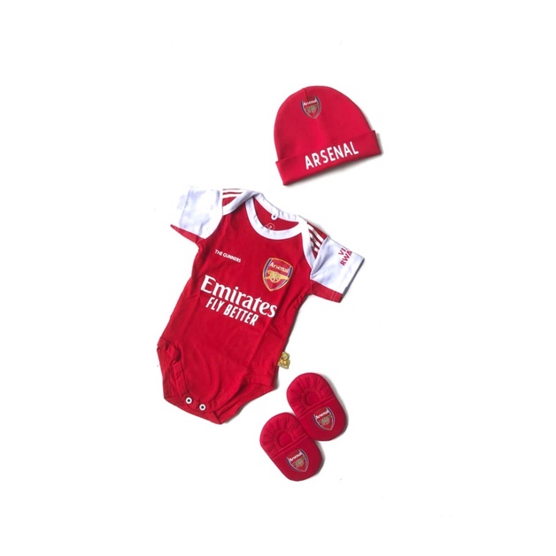 Jumper bola bayi Arsenal Home 2022