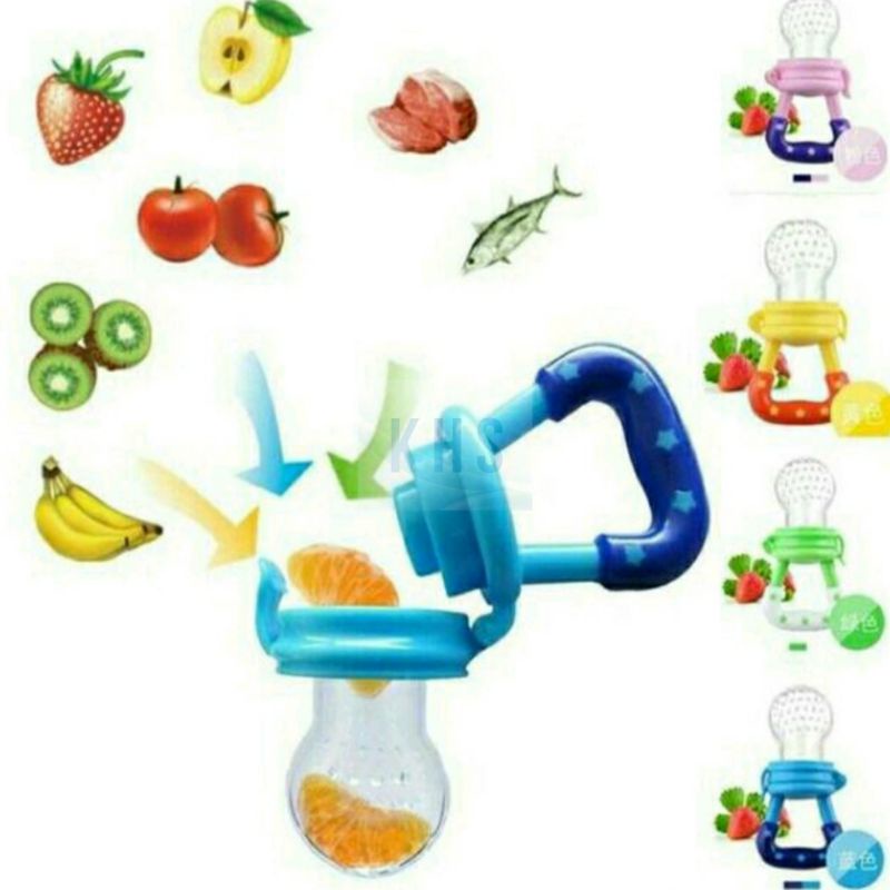 Empeng Buah Bayi / Dot Buah Bayi / Baby Fruit & Fruit Feeder Empeng Belajar Makan Baby Fruit Dot KHS-3