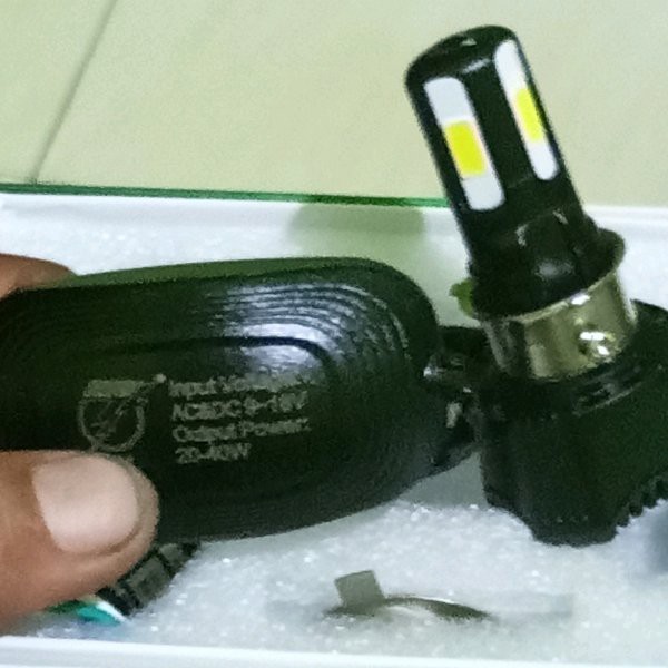 lampu led 4 sisi rtd 40 watt super terang putih ac dc original