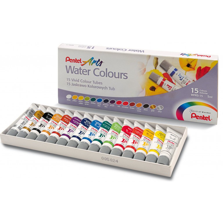 

Gramedia Banjarmasin - Pentel Arts Water Colours 15
