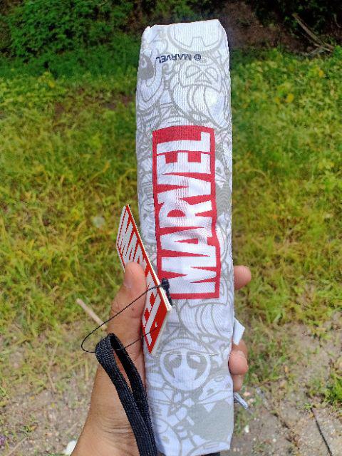 Marvel Uv Protection Umbrella Miniso Payung Lipat Avengers Thor Hulk Captain America Spiderman Lebar