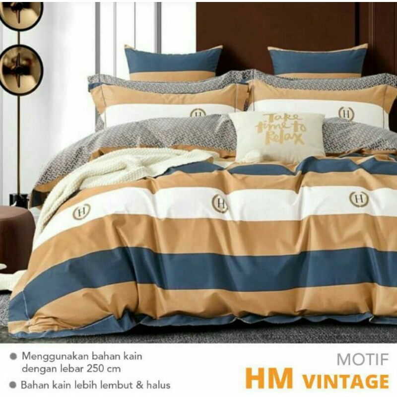 KAIN SPREI HM VINTAGE (ESRA)