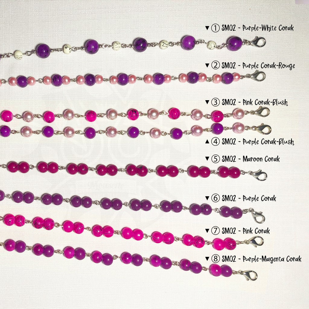STRAP MASKER MURAH / TALI MASKER / KALUNG MASKER MUTIARA RANTAI