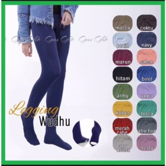 Legging Wudhu Simple Bestseller AllSize / Lejing wudhu Murah