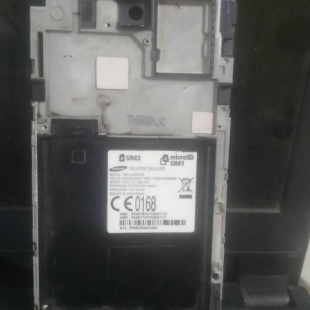 Tulang tengah FREM LCD samsung J5 j500G  original copotan