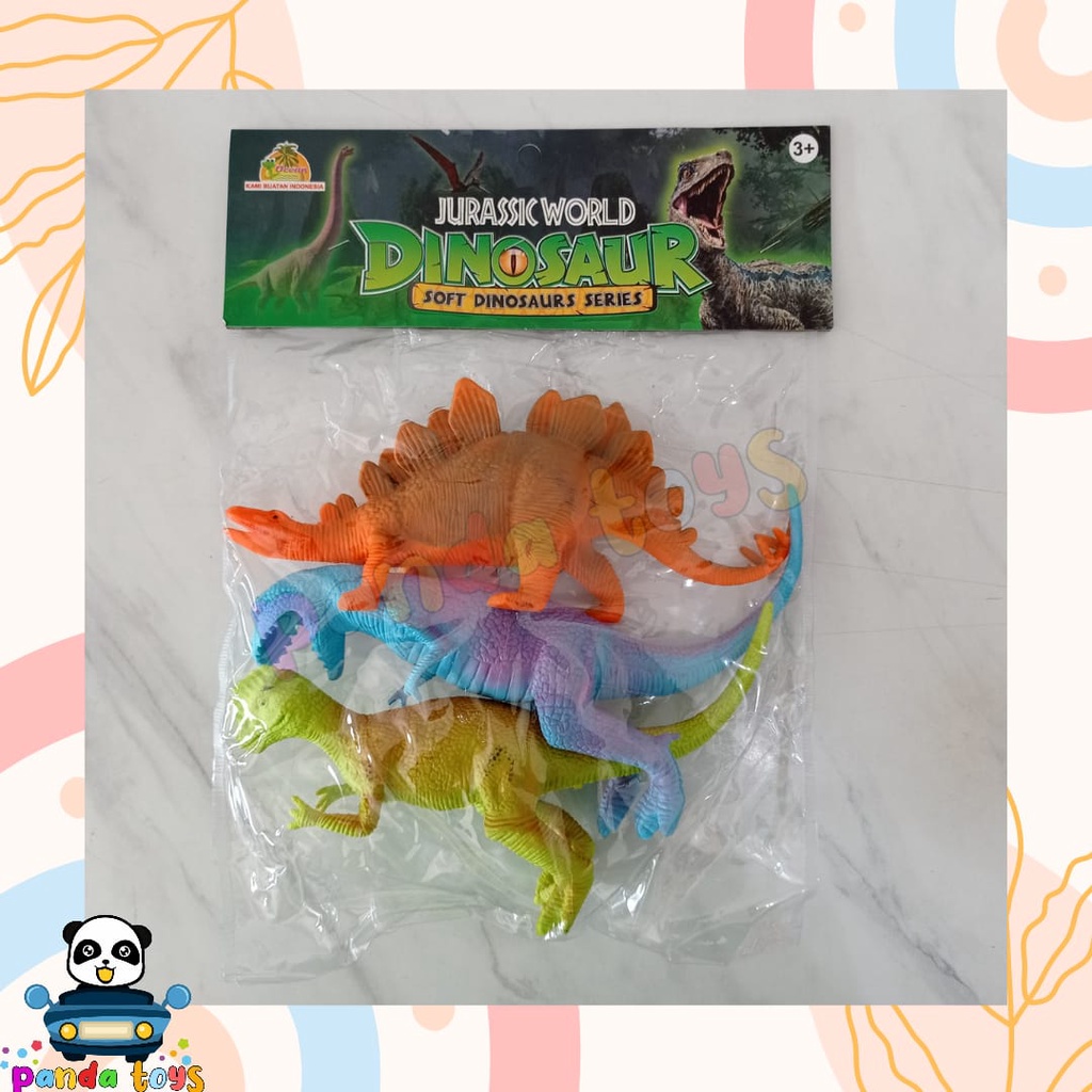 PANDA TOYS SEMARANG MAINAN JURASSIC WORLD DINOSAUR ANIMAL KTG DINO OCT1209
