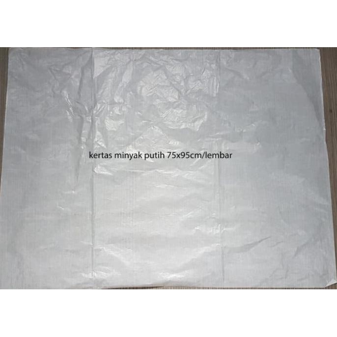 

Kertas Minyak Putih / 20 lembar / 75 x 95 cm