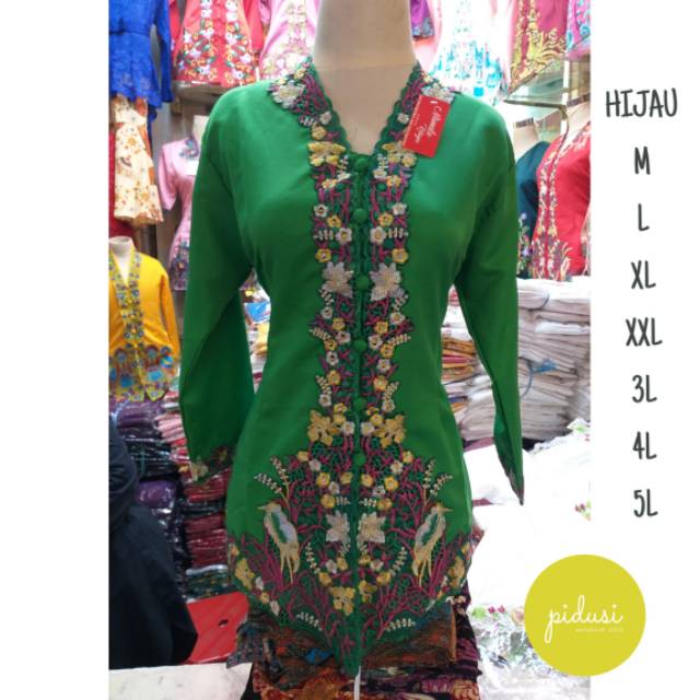 Kebaya encim bordir bango