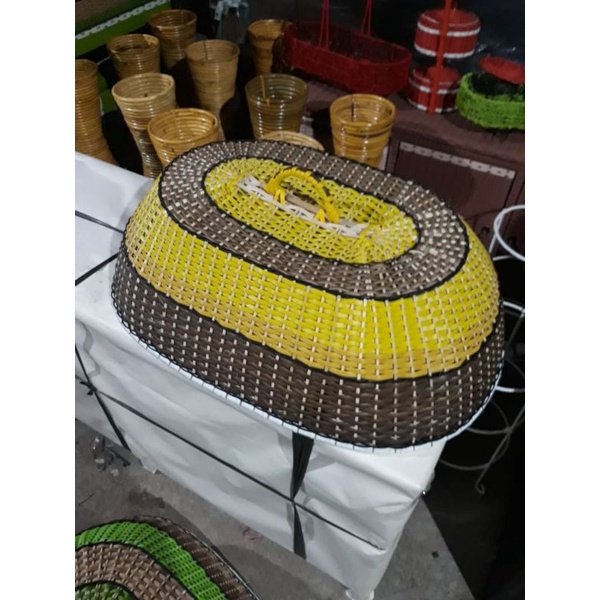 [DZS] TUDUNG SAJI ROTAN PENUTUP MAKANAN FOOD COVER MAKAN