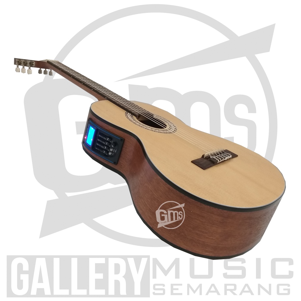 ORIGINAL!!! Gitar Klasik Elektrik Import Merk Cowboy CG-100 ¾ NA CG 100 ¾ NS 3per4 LC Prener