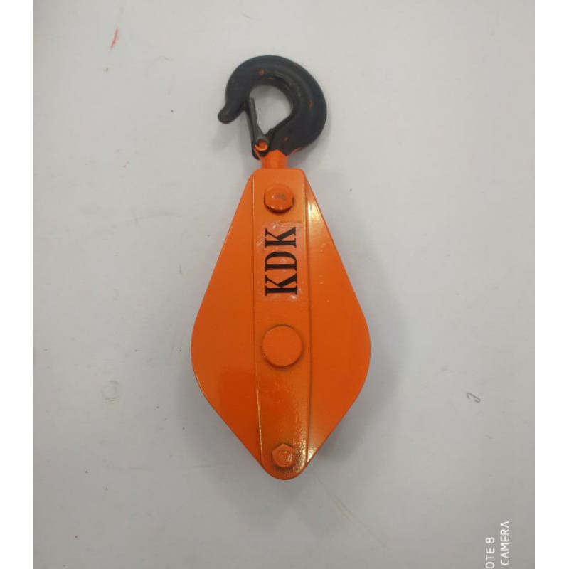 PULLEY BLOCK SINGLE/TIMBA 3" 0,5 TON/KEREKAN/KATROL BURUNG KAPAL SUMUR BARANG