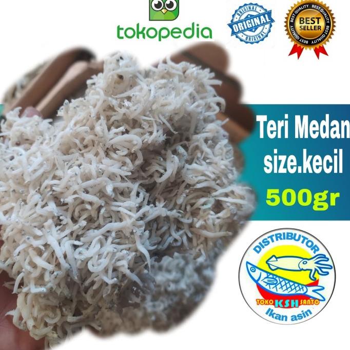 

Ikan Asin Teri Nasi Medan Halus Size:Kecil-500Gram