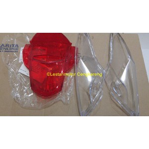 Mika Stop/Kaca lampu belakang Revo Absolute SET