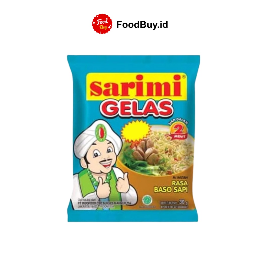 Jual Sarimi Mie Gelas Rasa Baso Sapi 30 gr | Shopee Indonesia