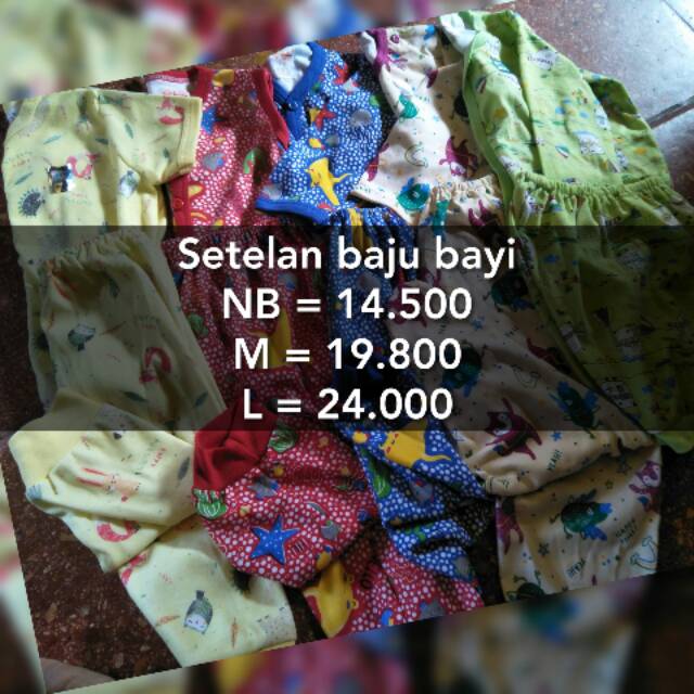 baju bayi dan jumper bayi 0-9 bulan