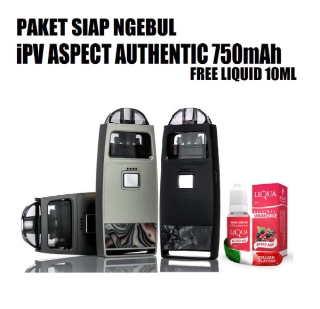 Paket siap ngebul authentic ipv aspect - POD TERMURAH