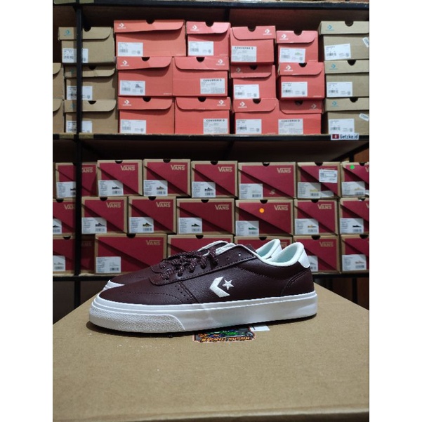 CONVERSE BOULEVARD LEATHER EL DORADO BROWN ORIGINAL RESMI PT MAP