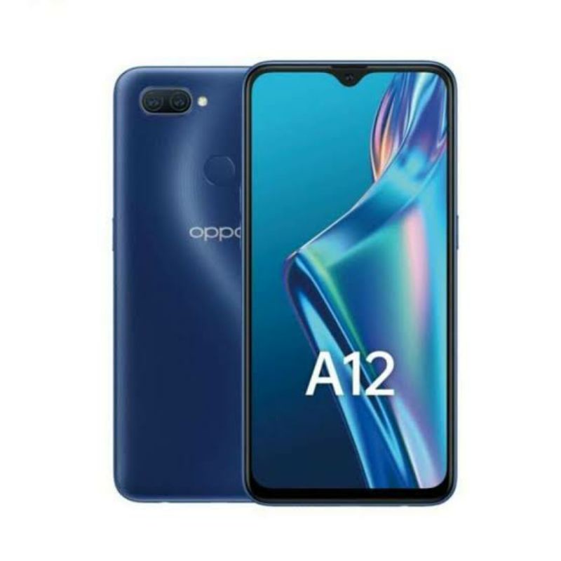 HP OPPO A12 RAM 3/32GB - OPO A12 RAM 3GB ROM 32GB GARANSI RESMI-Biru Tua