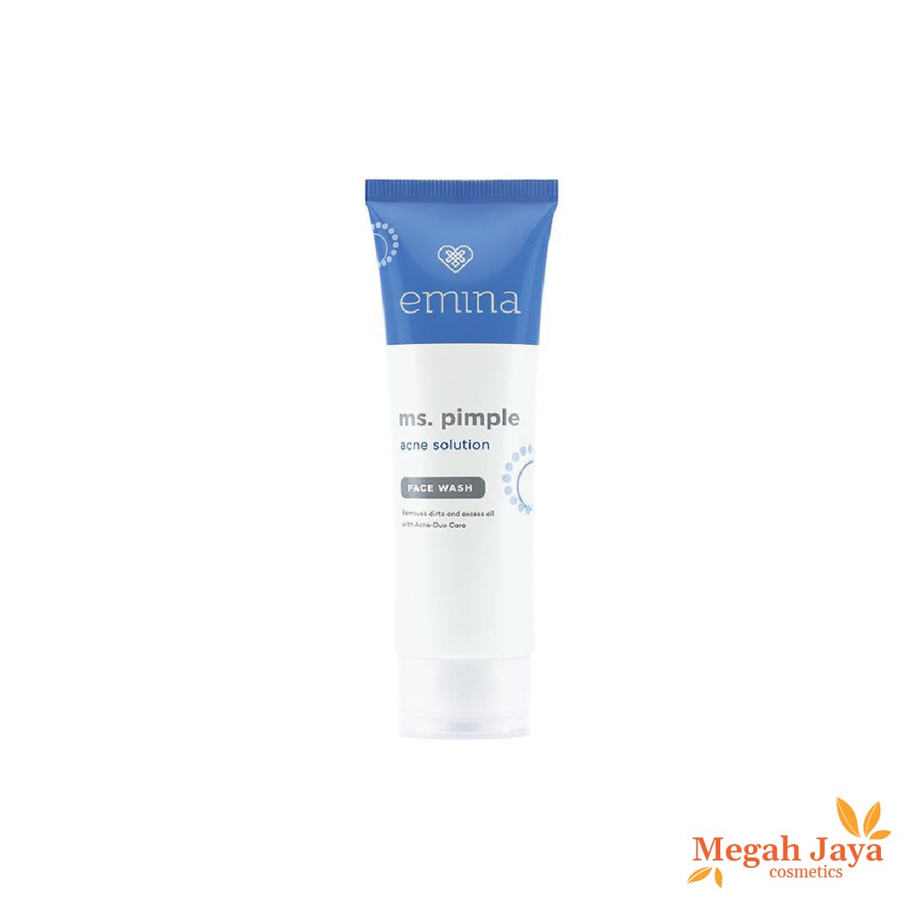 EMINA MS PIMPLE ACNE SOLUTION FACE WASH 50 Ml @MJ