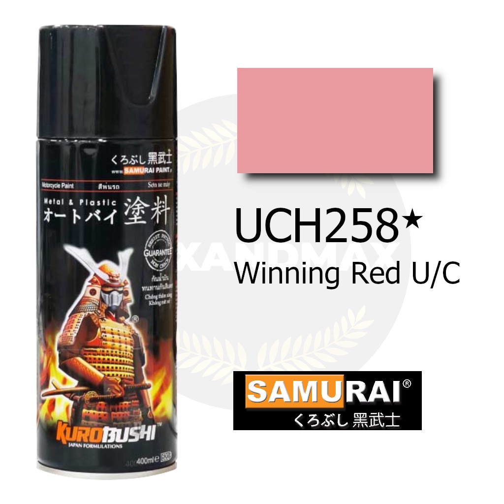 Samurai Paint Winning Red U/C UCH258  400 ml - Cat Semprot