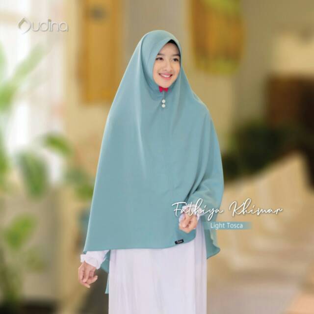 JILBAB HIJAB INSTAN FATHIYA ORI AUDINA NON PET WOLLY CREPE PREMIUM LIGHT TOSCA SYARI MURAH
