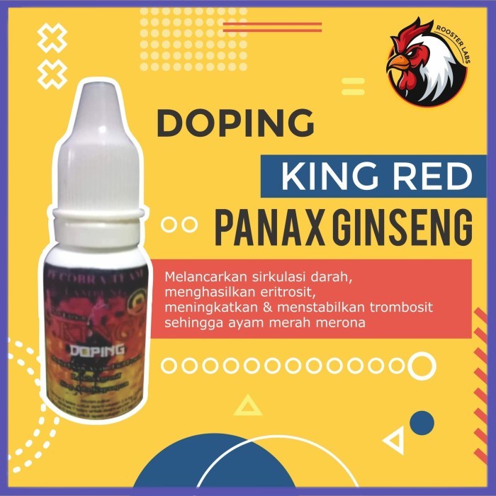 

✔ COD ✔ DOPING AYAM ADUAN KING RED PANAX GINGSENG JAMU AYAM JAGO [KR3]