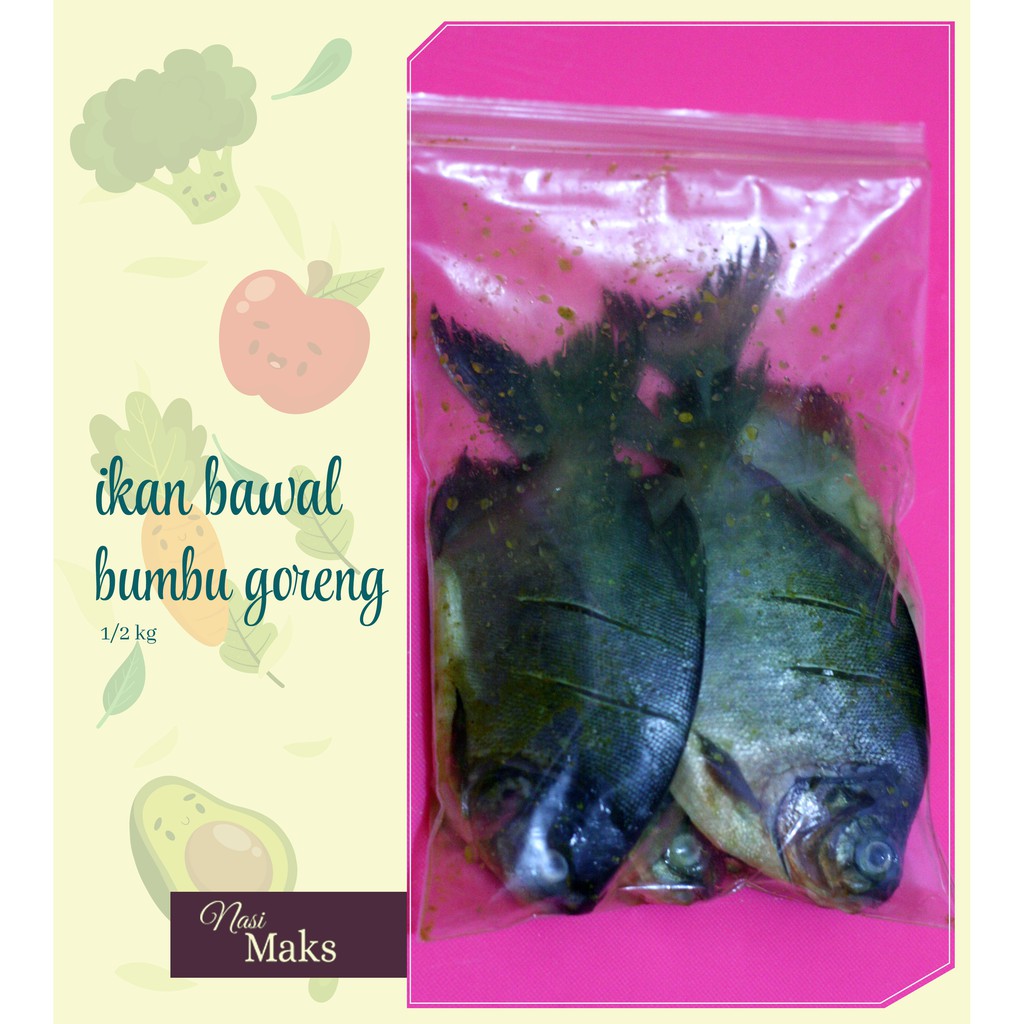 

Ikan Bawal Bumbu Goreng