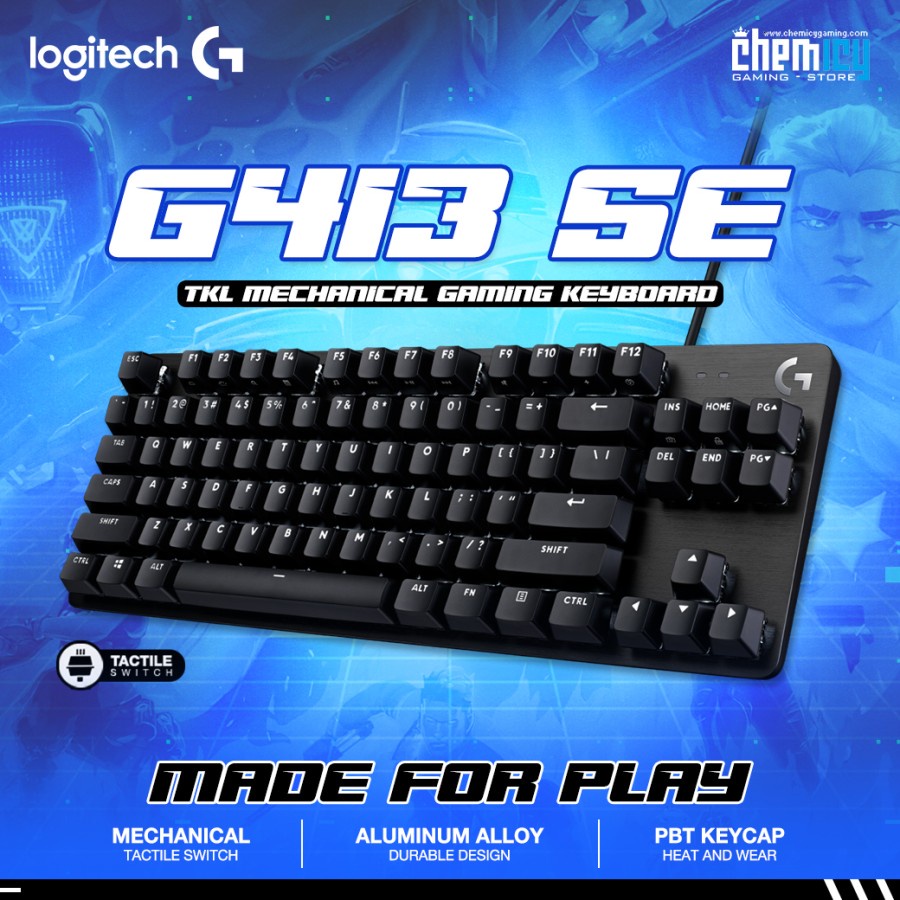 Logitech G413 SE TKL Mechanical Gaming Keyboard