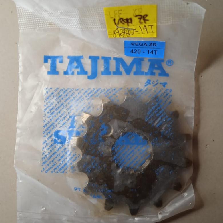 Gear / gir depan Vega ZR Ukuran 420-14