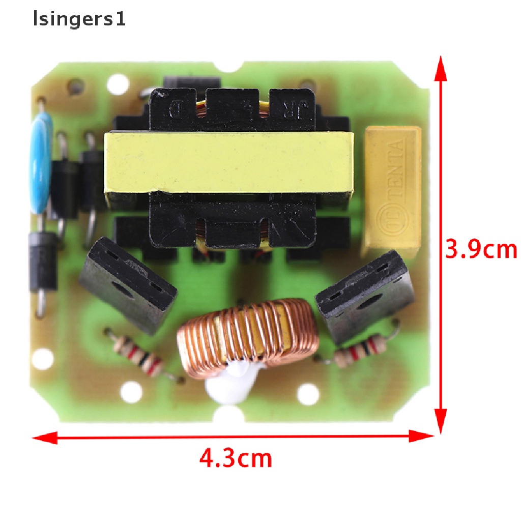 (lsingers1) Modul inverter boost step up 40W DC-AC 12V Ke 220V