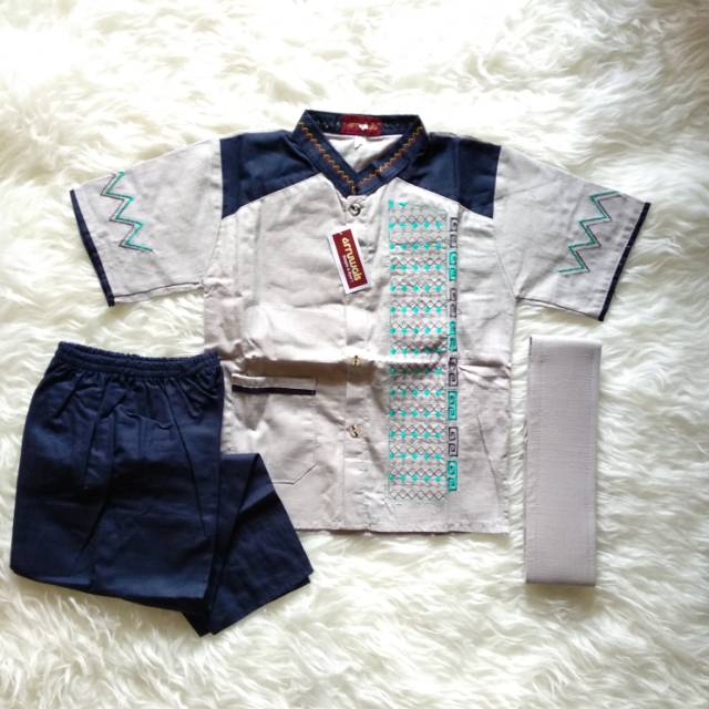 KIDSNIAN - Koko anak Arkhan pendek Abu Muda 9 tahun by Arruwais