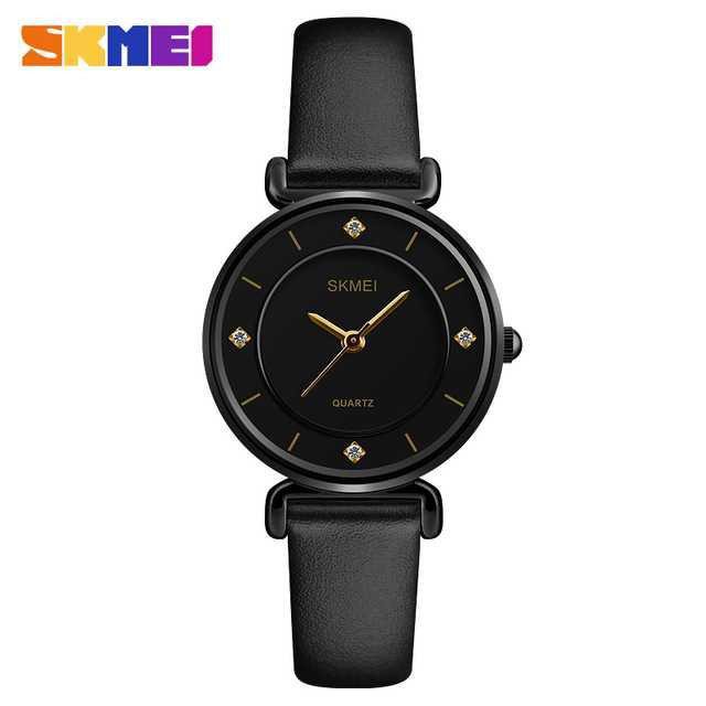 SKMEI Jam Tangan Analog Wanita - 1330 [Hitam]