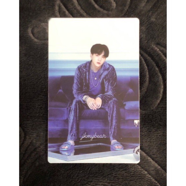 Photocard Lucky Draw event BE Deluxe BTS SUGA Yoongi