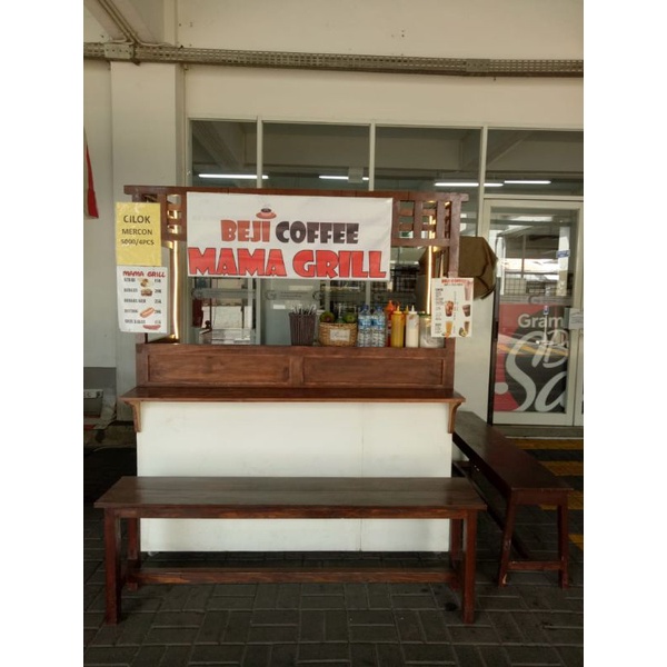 Gerobak Kayu Gerobak Angkringan Gerobak Kayu Meranti Gerobak Jualan Gerobak Kayu Bekas Depok