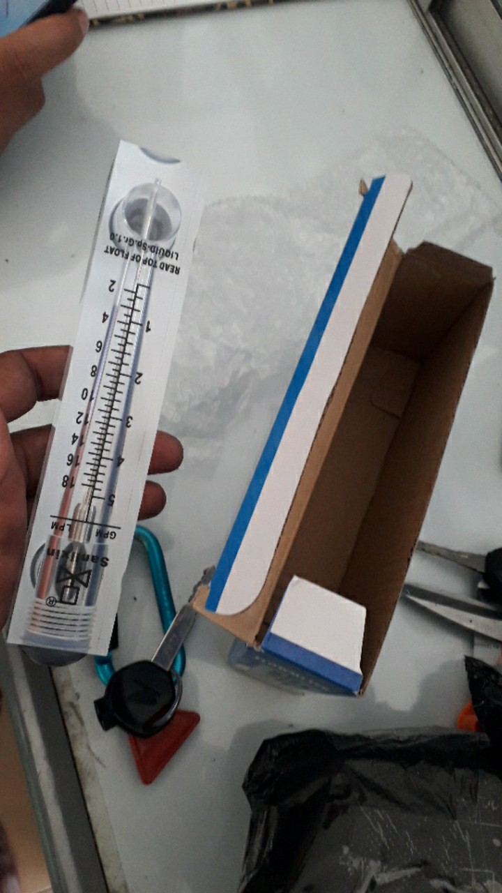 Flow Meter 2 Gpm 0,2 - 2 Gpm / Flowmeter Rotameter 5 Gpm 0,5 - 5 Gpm