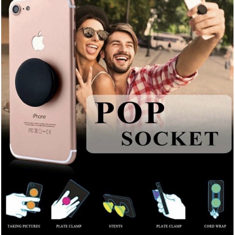 Pop Socket Polos - Phone Holder - Phone Pop socket - Phone Grip Stand Universal