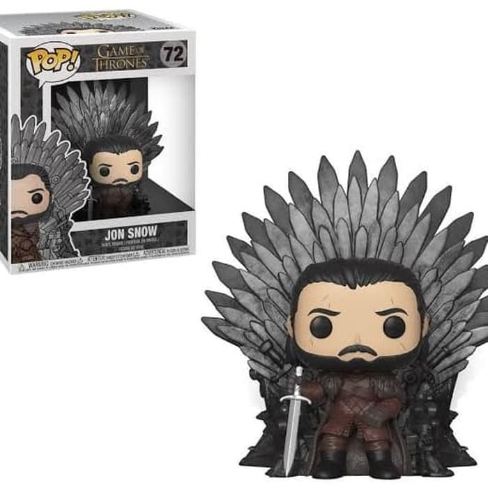 Funko Pop Game of Thrones Jon Snow Sitting on Iron Throne