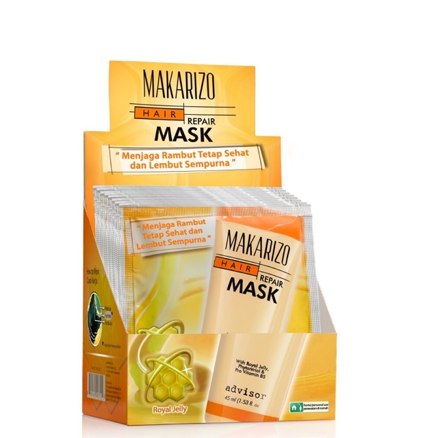 Makarizo Advisor Hair Repair Mask 12 Sachet 15 ml