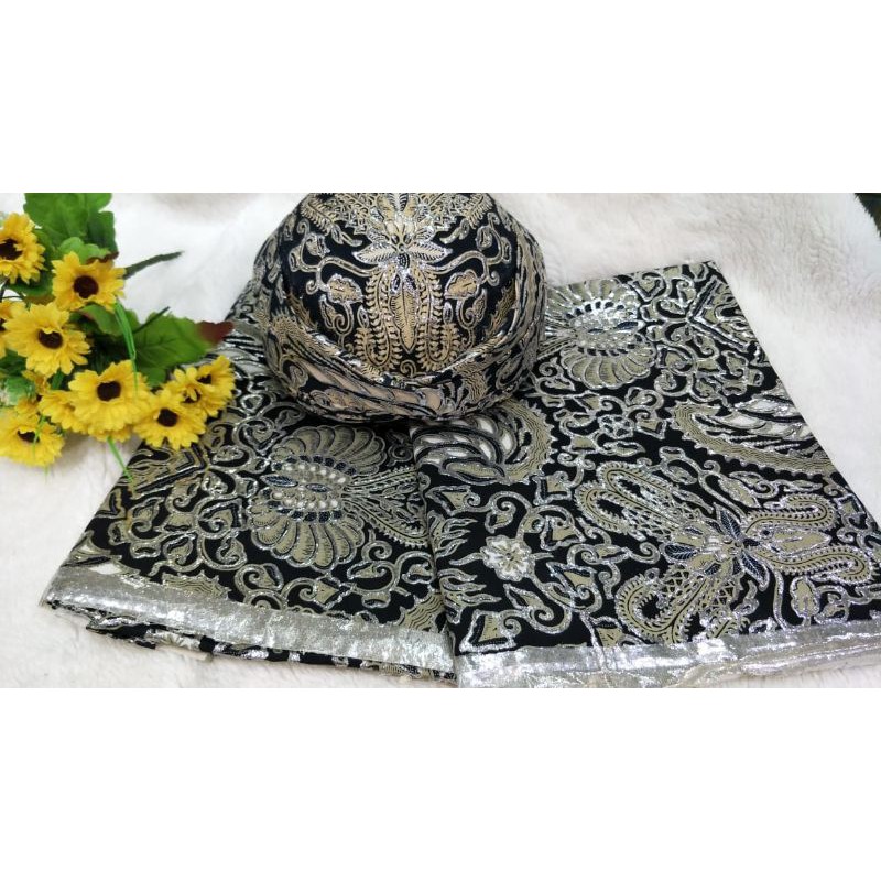 Kain Jarik Set Blangkon Sunda Prodo Halus Berkwalitas