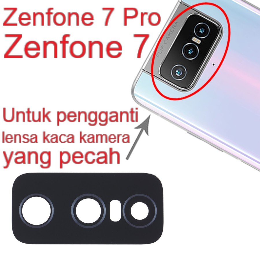 Lensa Kaca Kamera - Asus Zenfone 7 / Zenfone 7 Pro