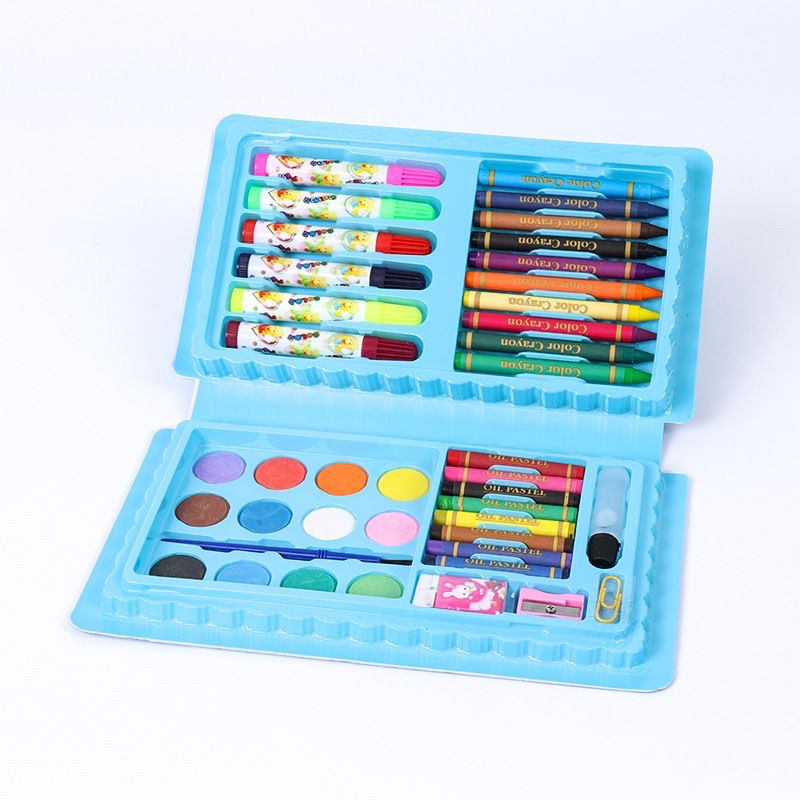 CRAYON SET ISI 42pcs / ALAT MELUKIS / ALAT MENGGAMBAR ANAK /ATK PENSIL