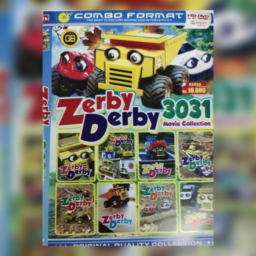 KASET KARTUN ANAK "ZERBY DERBY 3031