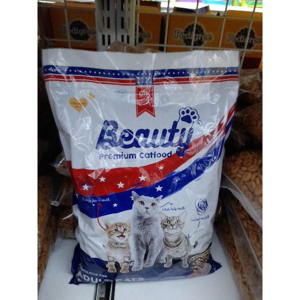 (paket 5kg) Beauty Cat Repack 5kg- makanan Kucing semua umur