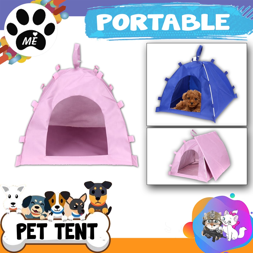 Pet House &quot;TENDA PORTABLE&quot; Tempat Tidur Hewan