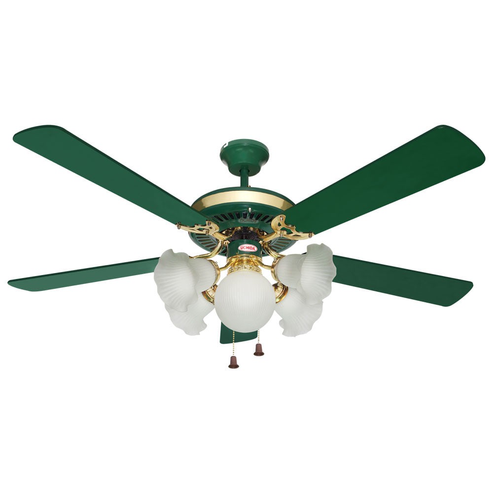 Kipas Angin Gantung Plafon Uchida CF 146 Ceiling Fan 5 Lampu