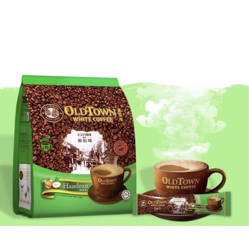 

old town white coffee hazelnut