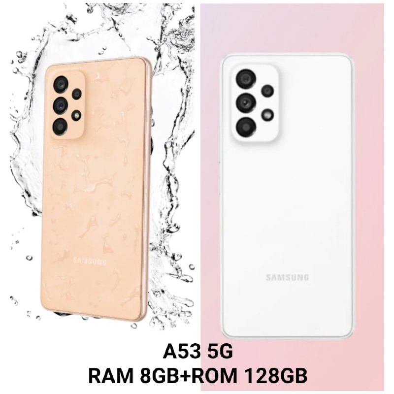 HP BARU SAMSUNG GALAXY A32 | A52 | A72 | A52s 5G | A53 5G ORIGINAL WATER RESINTANCE 64 QUAD CAMERA OPTICAL IMAGE STABIL-A53(5G)128Peac/Putih