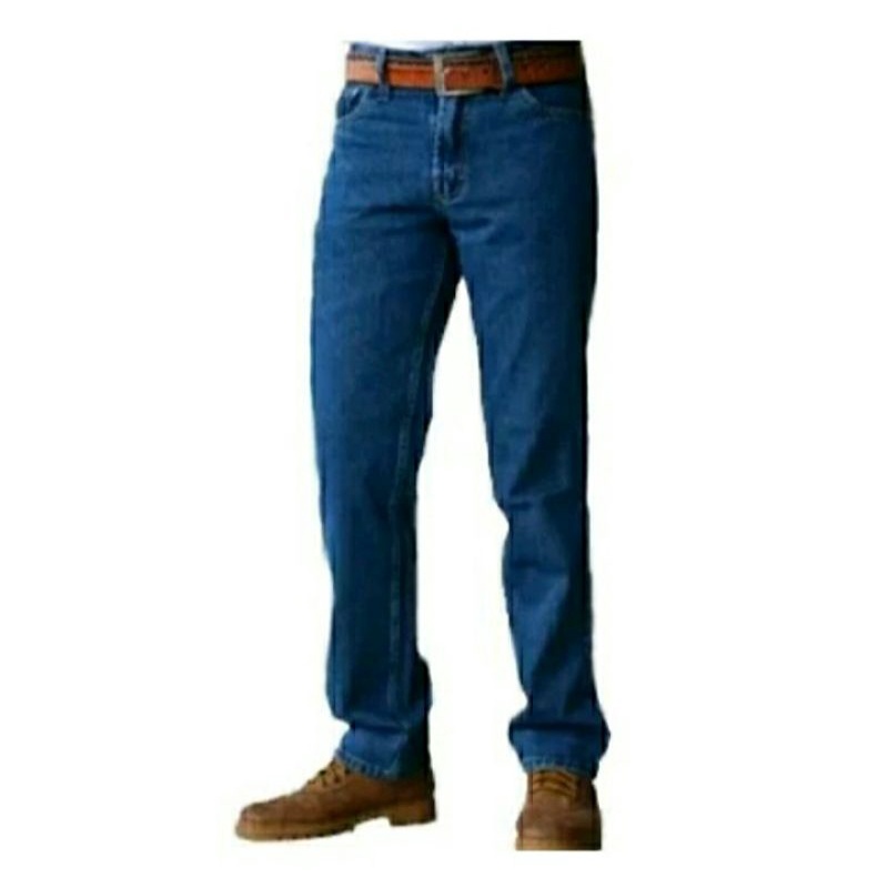 Celana panjang jeans pria standar-celana standart-celana panjang pria size 27-38