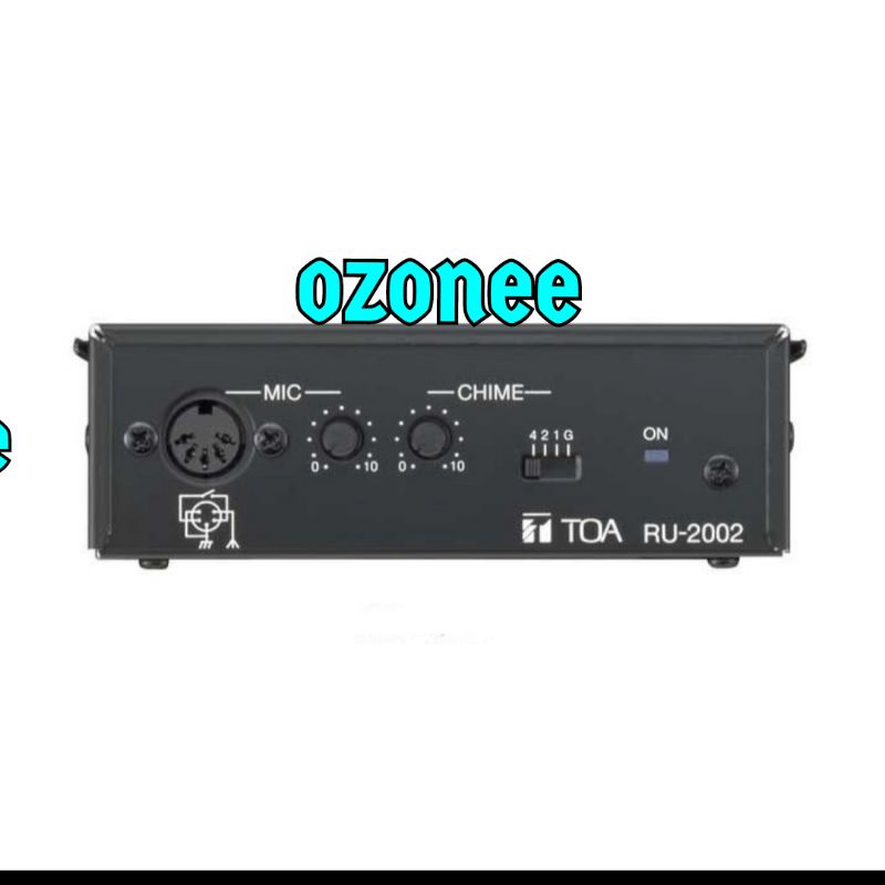 AMPLFIER CONTROL UNIT TOA RU 2002 RU2002 ORIGINAL
